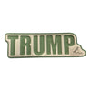 Trump Outline Turtle Box Foam Sticker