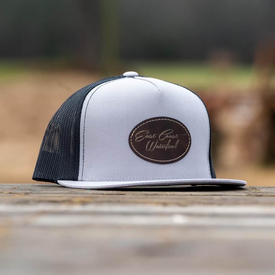 High Top Rustic/Gold Oval ECW Patch Snapback