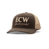 Embroidered ECW Logo snapback