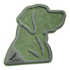 Lab Head Outline Turtle Box Foam Sticker
