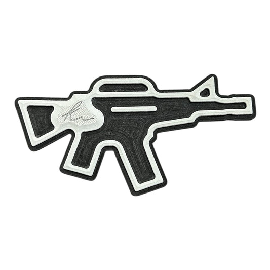 AR Outline Turtle Box Foam Sticker