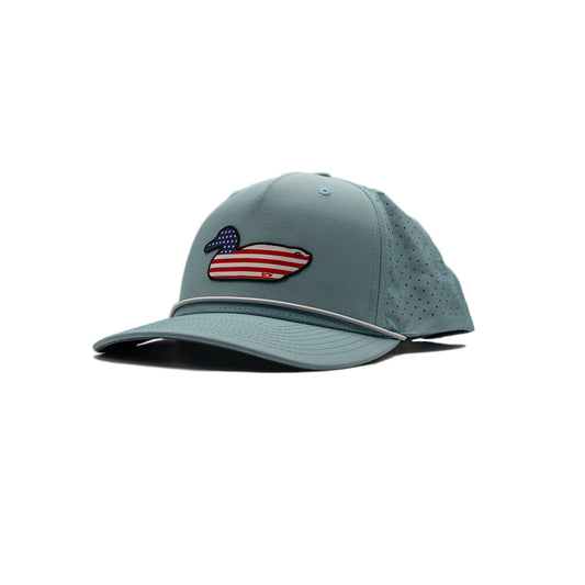 American Duck Flag Patch Hat