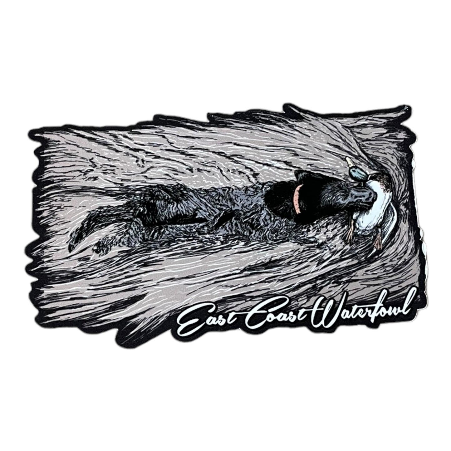 Water Dog Decal