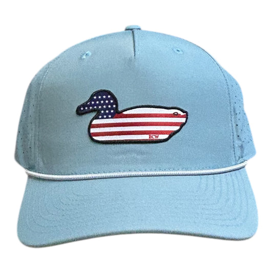 American Duck Flag Patch Hat