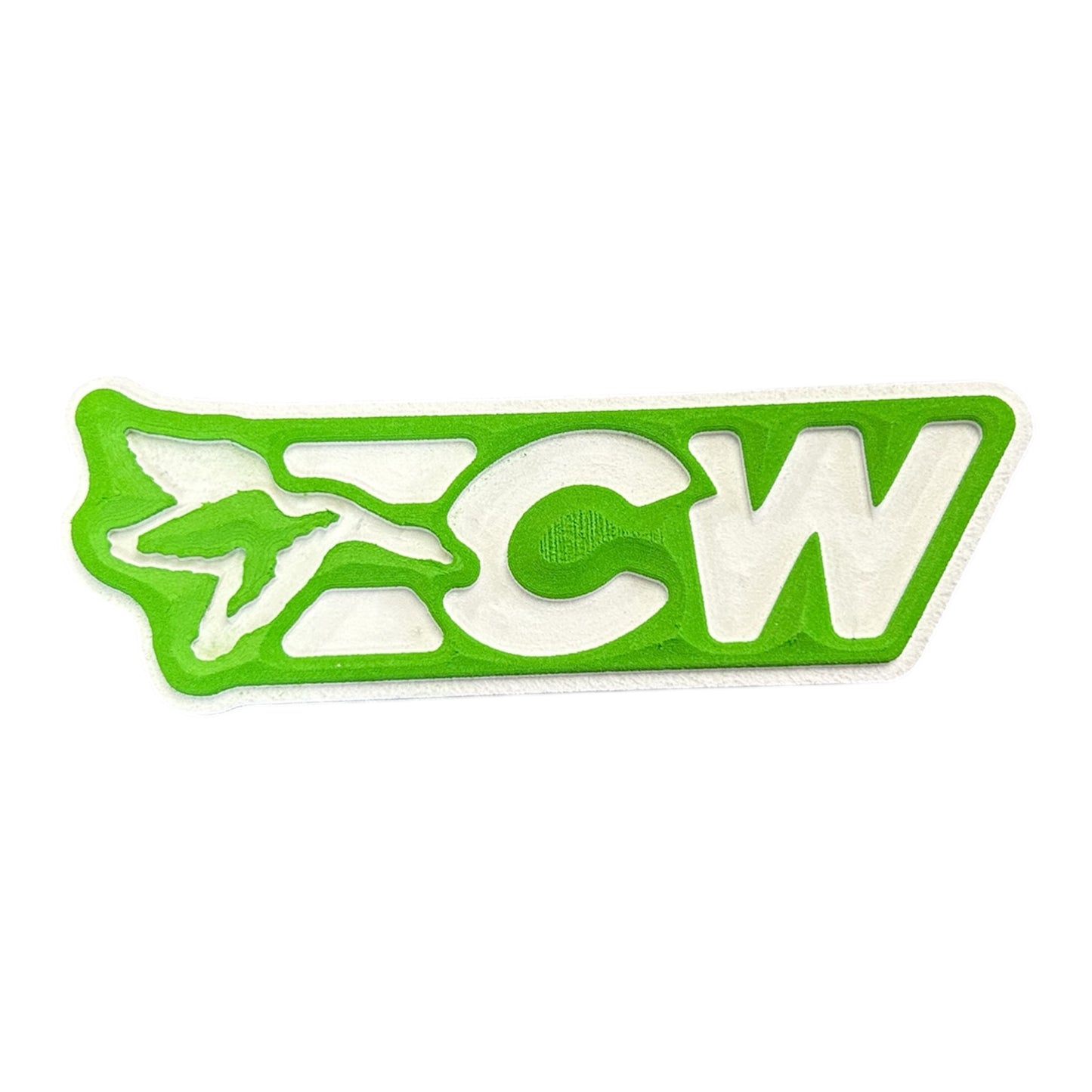 ECW 2.0 Logo Turtle Box Sticker