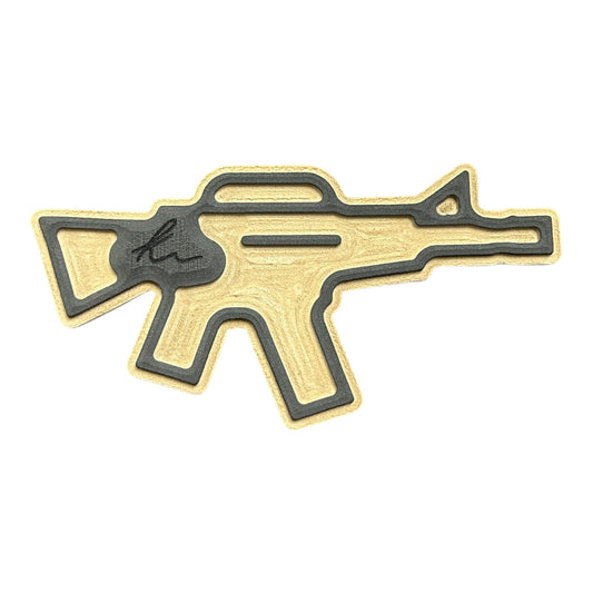 AR Outline Turtle Box Foam Sticker