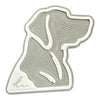 Lab Head Outline Turtle Box Foam Sticker