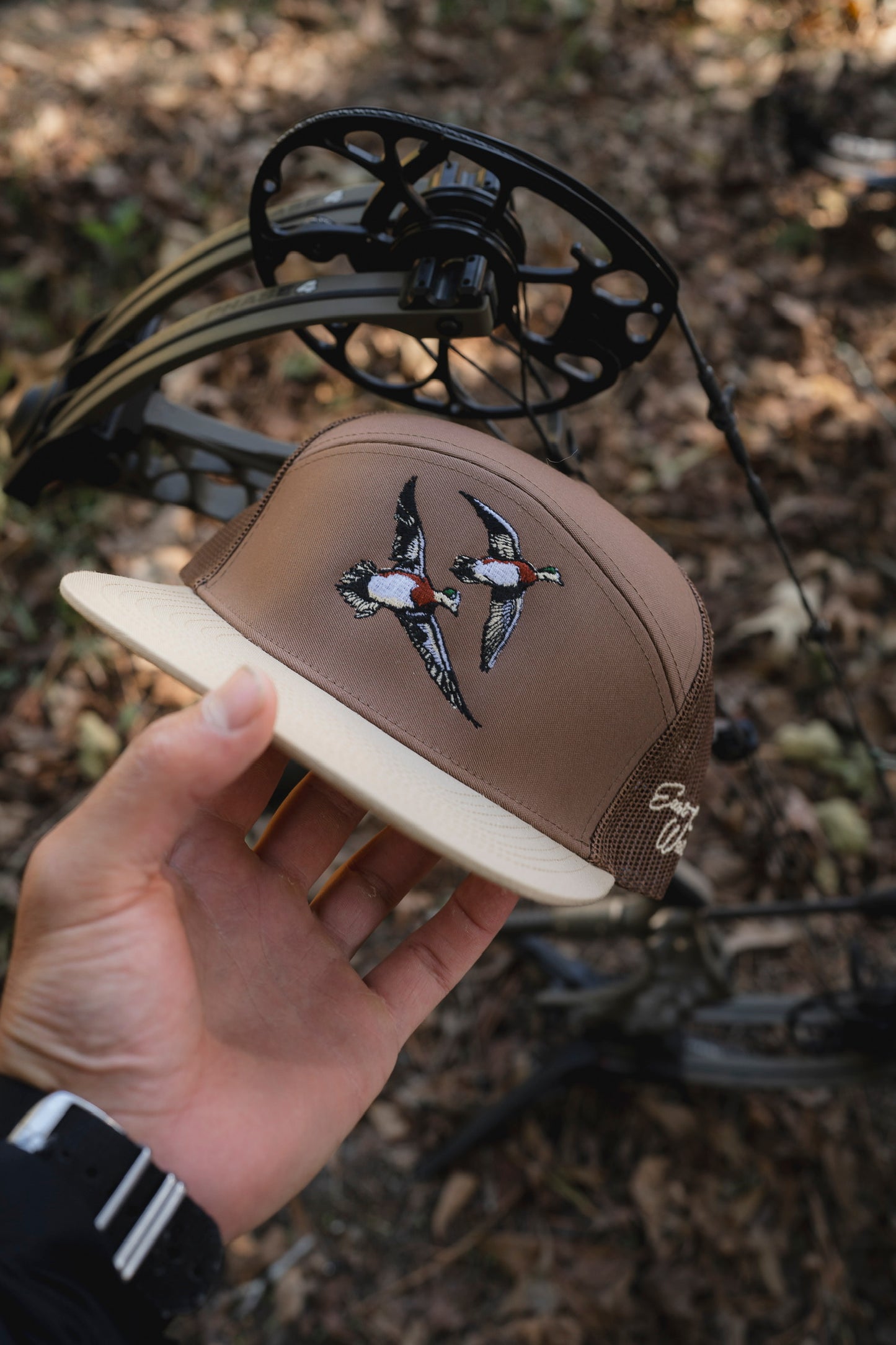 Banking Wigeon Embroidered Hats