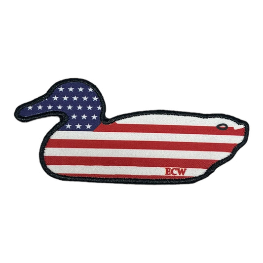 American Flag Duck Patch