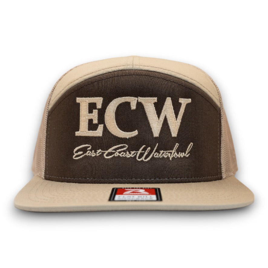 Embroidered ECW Logo - 7 Panel