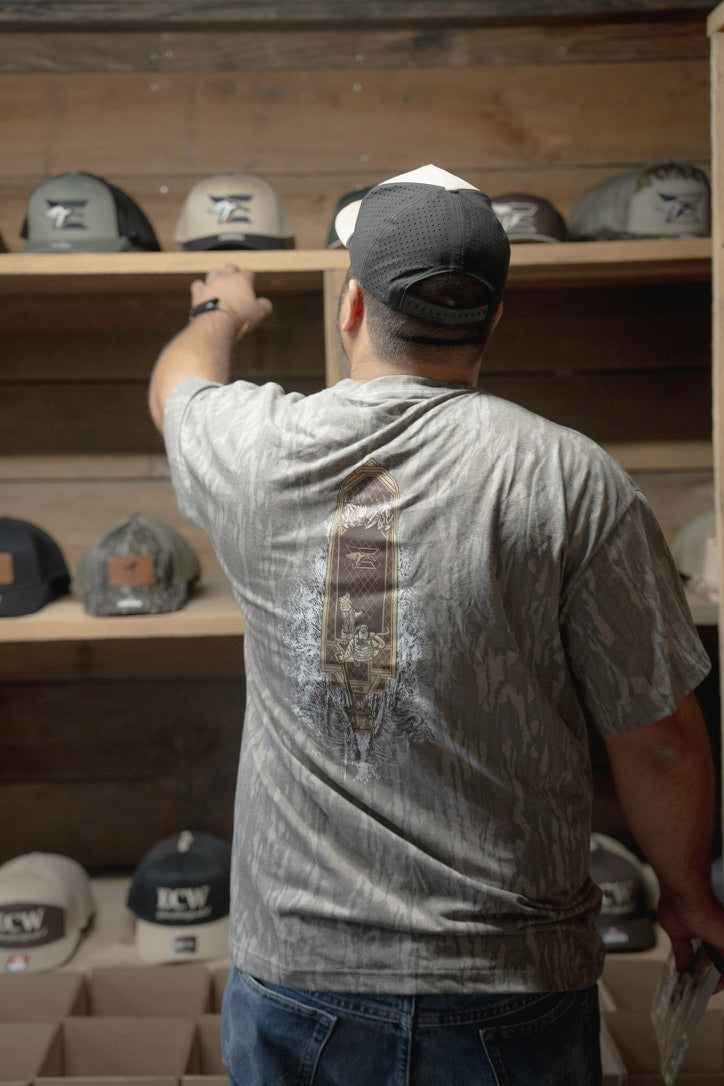 ECW 2.0 Duck Boat Bottomland Camo T-Shirt