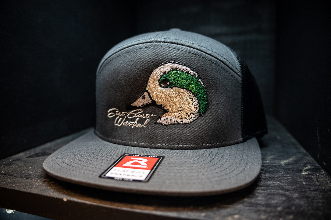 Embroidered Storm Wigeon 7 Panel Hat