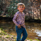 Old School Camo Long Sleeve Youth/Toddler T-Shirt