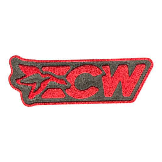 ECW 2.0 Logo Turtle Box Sticker