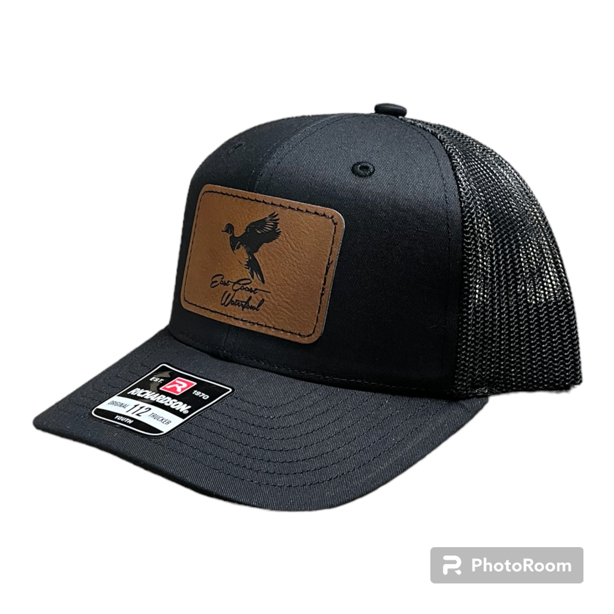 Leather Woodie Youth Patch Hat