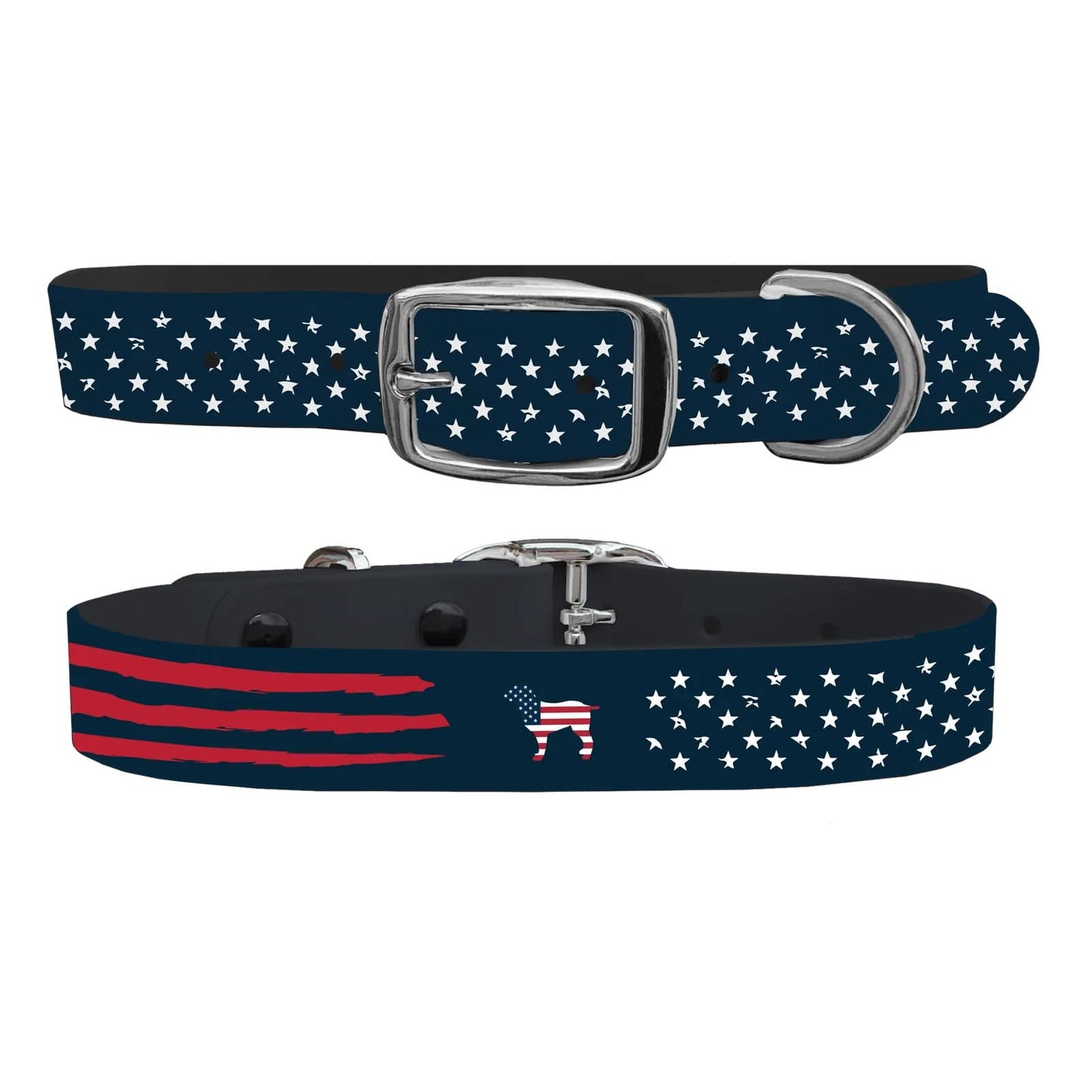 Alamance Navy Dog Collar