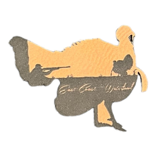 "His Last Steps" Turkey Cutout