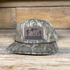 NEW Bottomland Leather Mallard Unstructured Rope Snapback