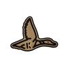 Flying Duck Outline Turtle Box Foam Sticker