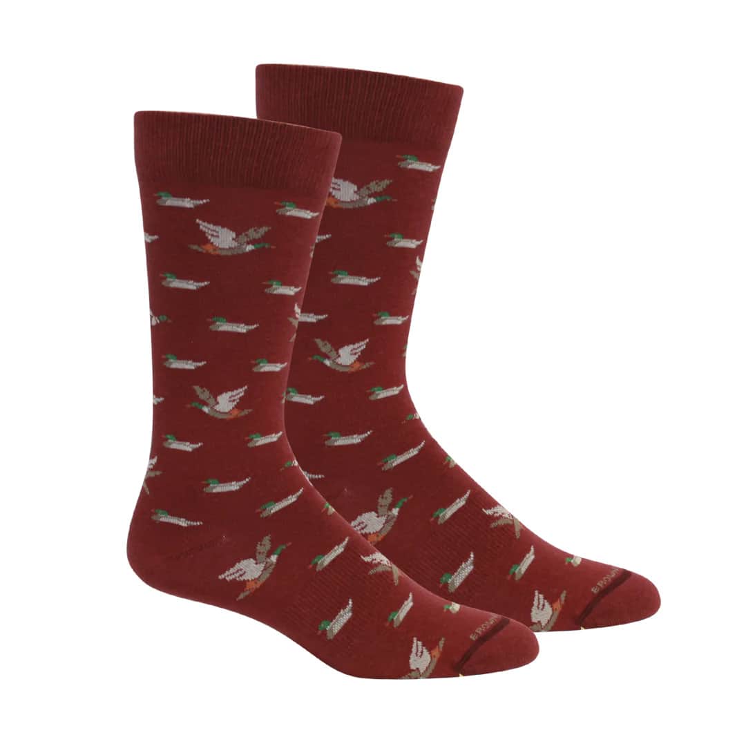 Belhaven Tibetan Red Socks
