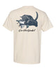 Leaping Lab Duck Dog T-shirt