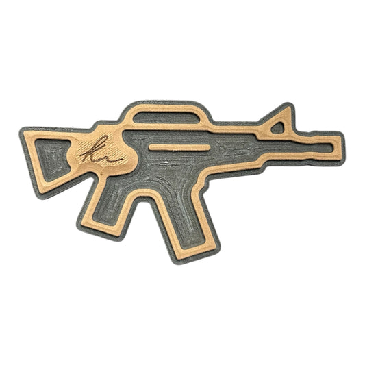 AR Outline Turtle Box Foam Sticker