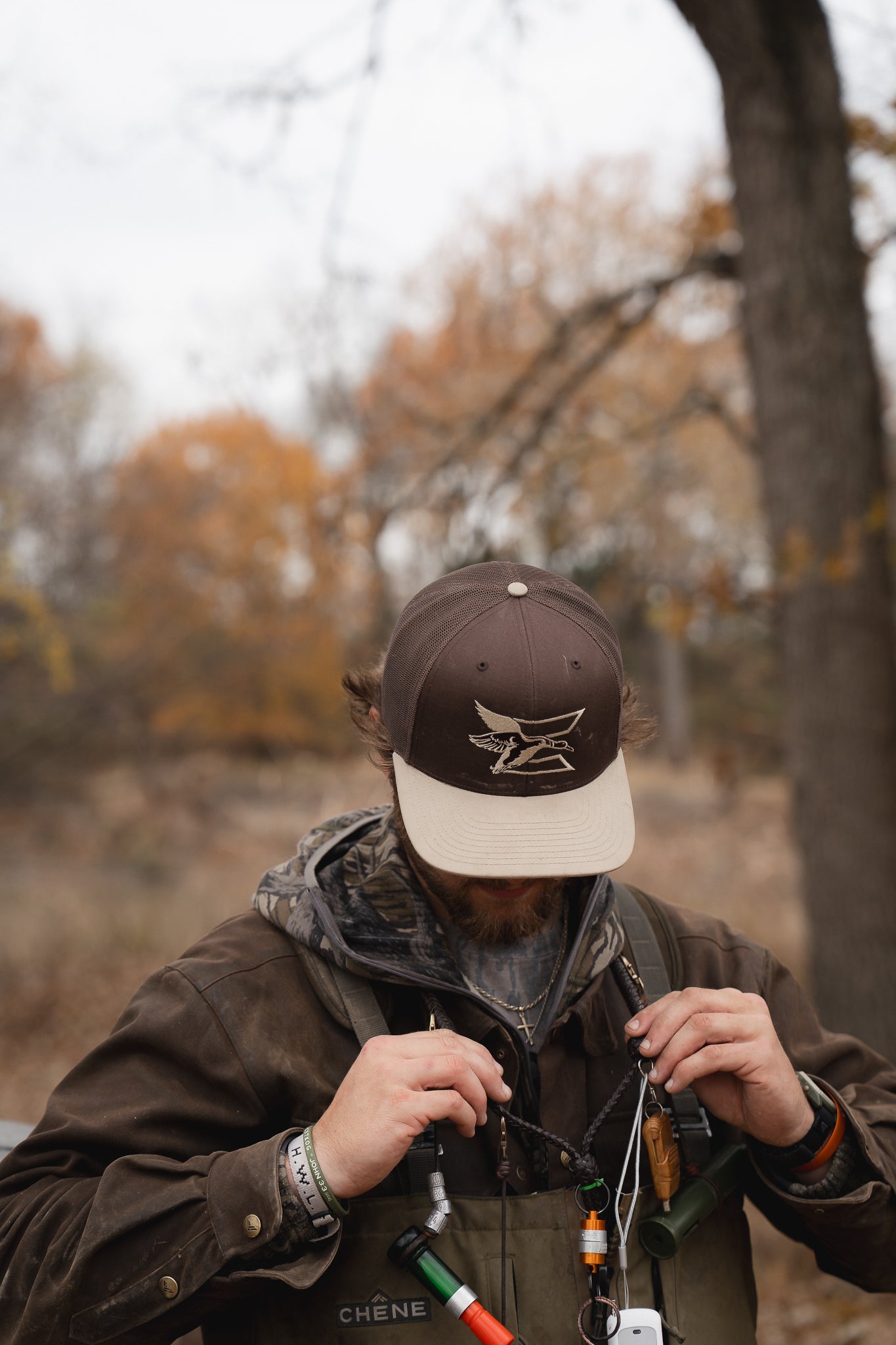 ECW 2.0 Logo Outline Hat (E Tan)