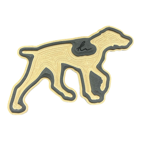Pointer Outline Turtle Box Foam Sticker