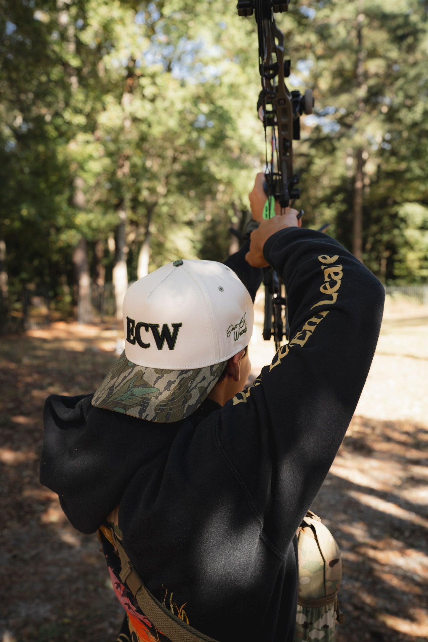 Embroidered ECW Puff Logo 5 Panel