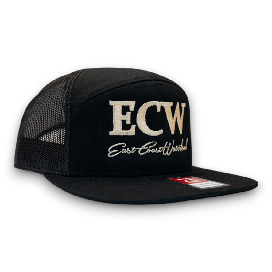 Embroidered ECW Logo - 7 Panel