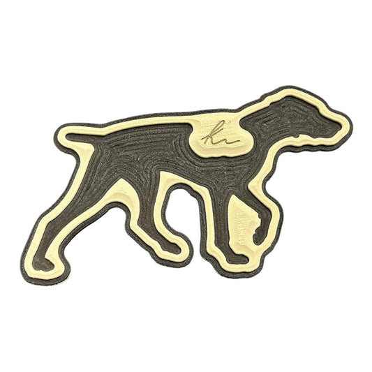 Pointer Outline Turtle Box Foam Sticker