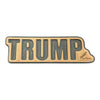 Trump Outline Turtle Box Foam Sticker