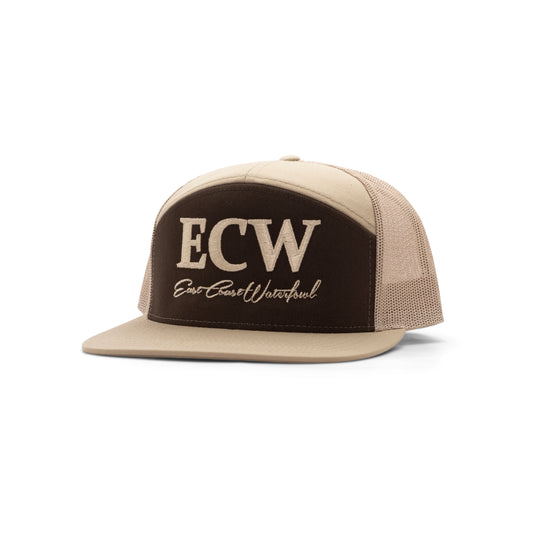 Embroidered ECW Logo - 7 Panel