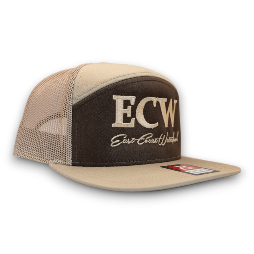 Embroidered ECW Logo - 7 Panel