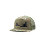 Turkey Hunt Scene Embroidered Hat