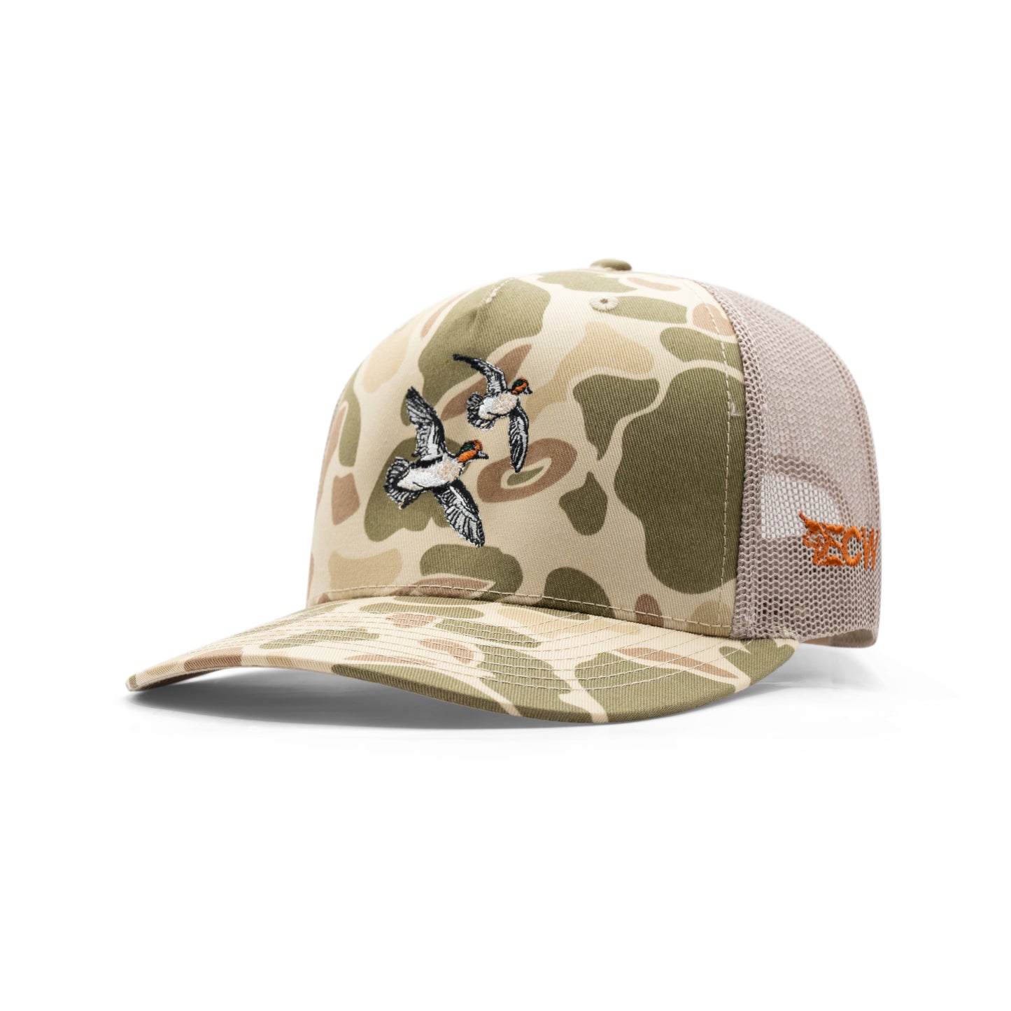 Banking Teal Embroidered Hats