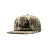 Turkey Hunt Scene Embroidered Hat
