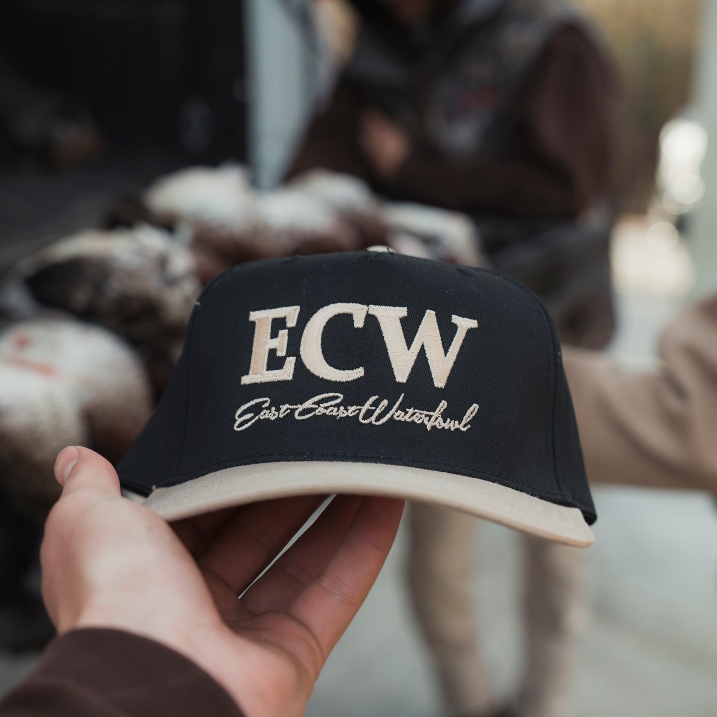 Embroidered ECW Logo 5 Panel