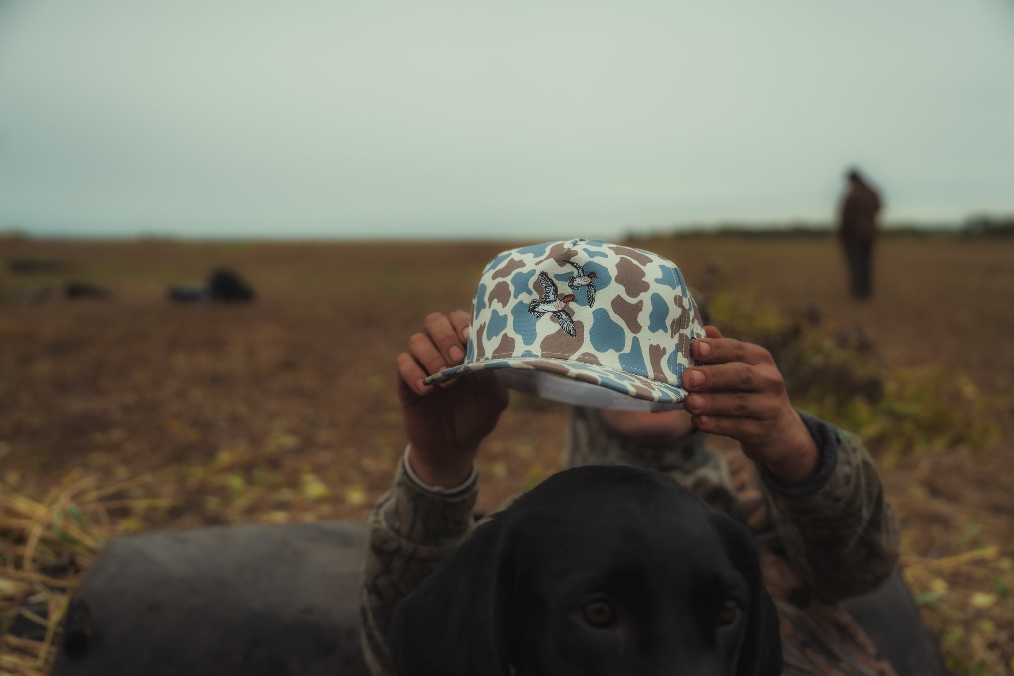 Bankin Teal Embroidered Hat