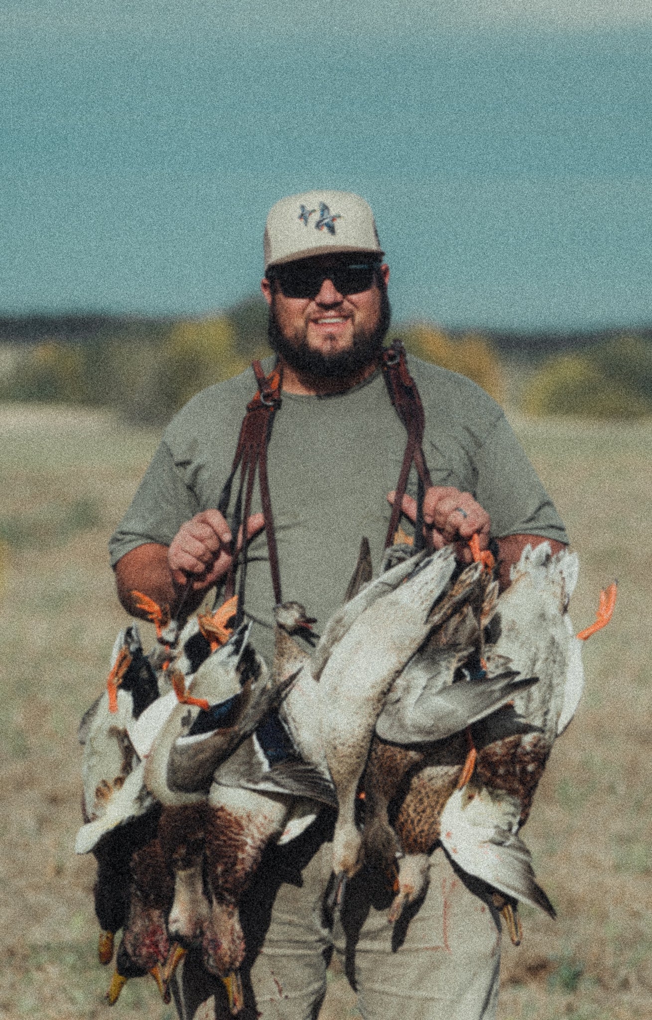 Bankin Mallard Embroidered 7 Panel Hat