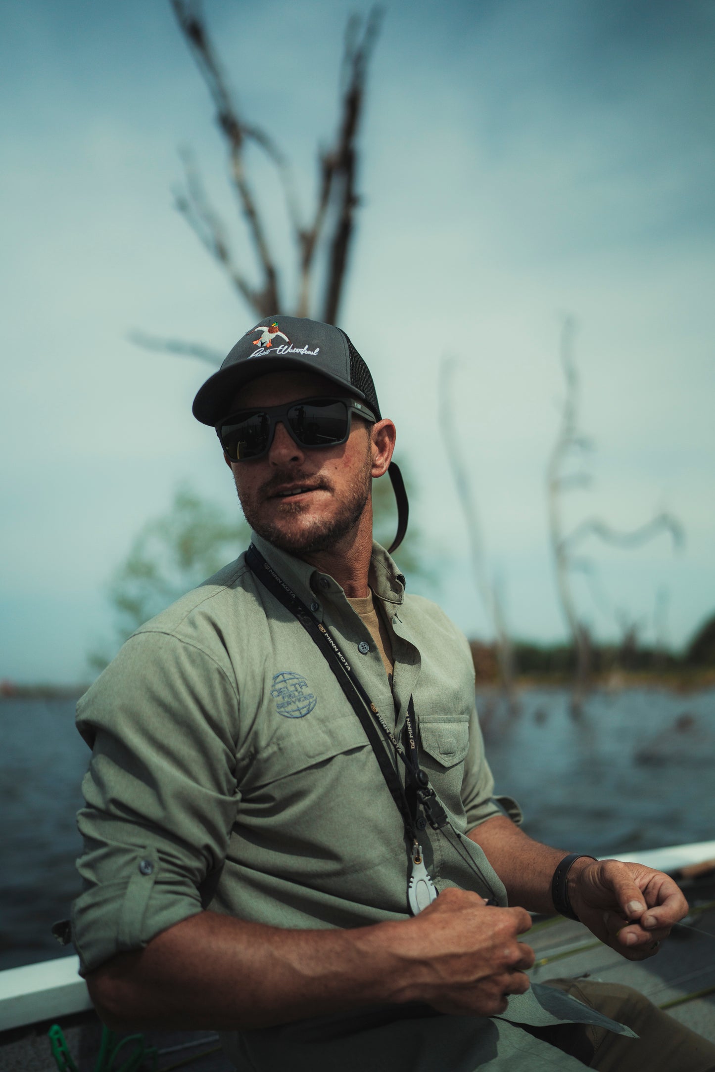 Embroidered Mallard Snapback Hats