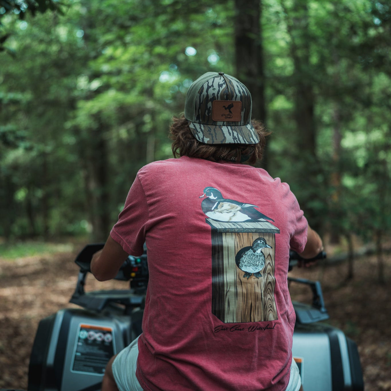 Leather Woodie Patch Hat