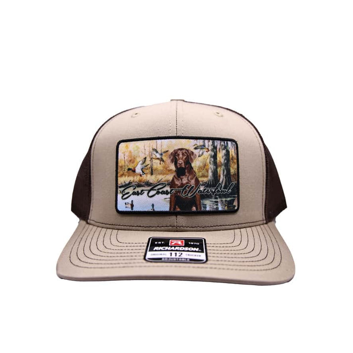 Chocolate Swamp Lab Patch Snapback East Coast Waterfowl