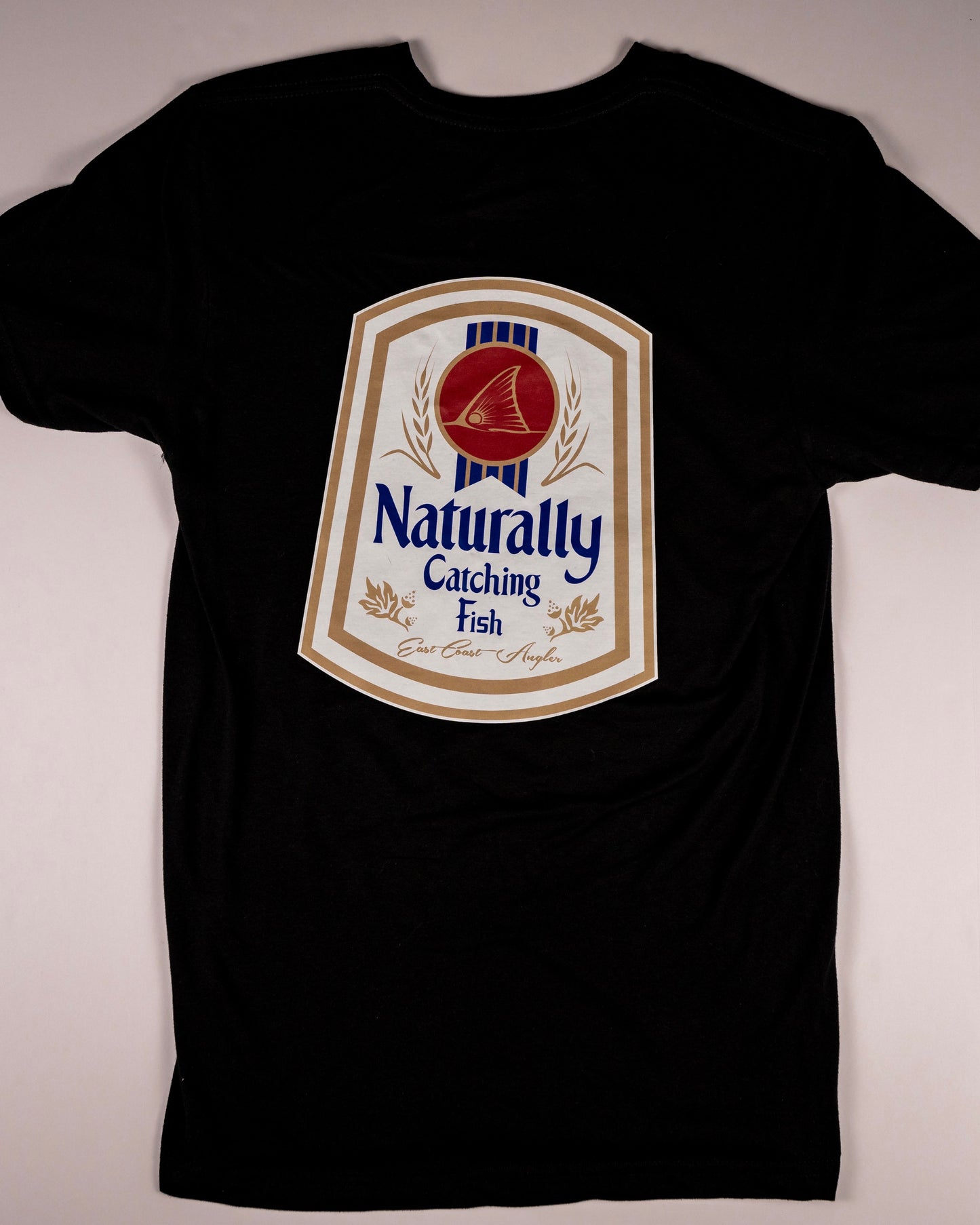 Naturally Catching Fish East Coast Anglers Tee