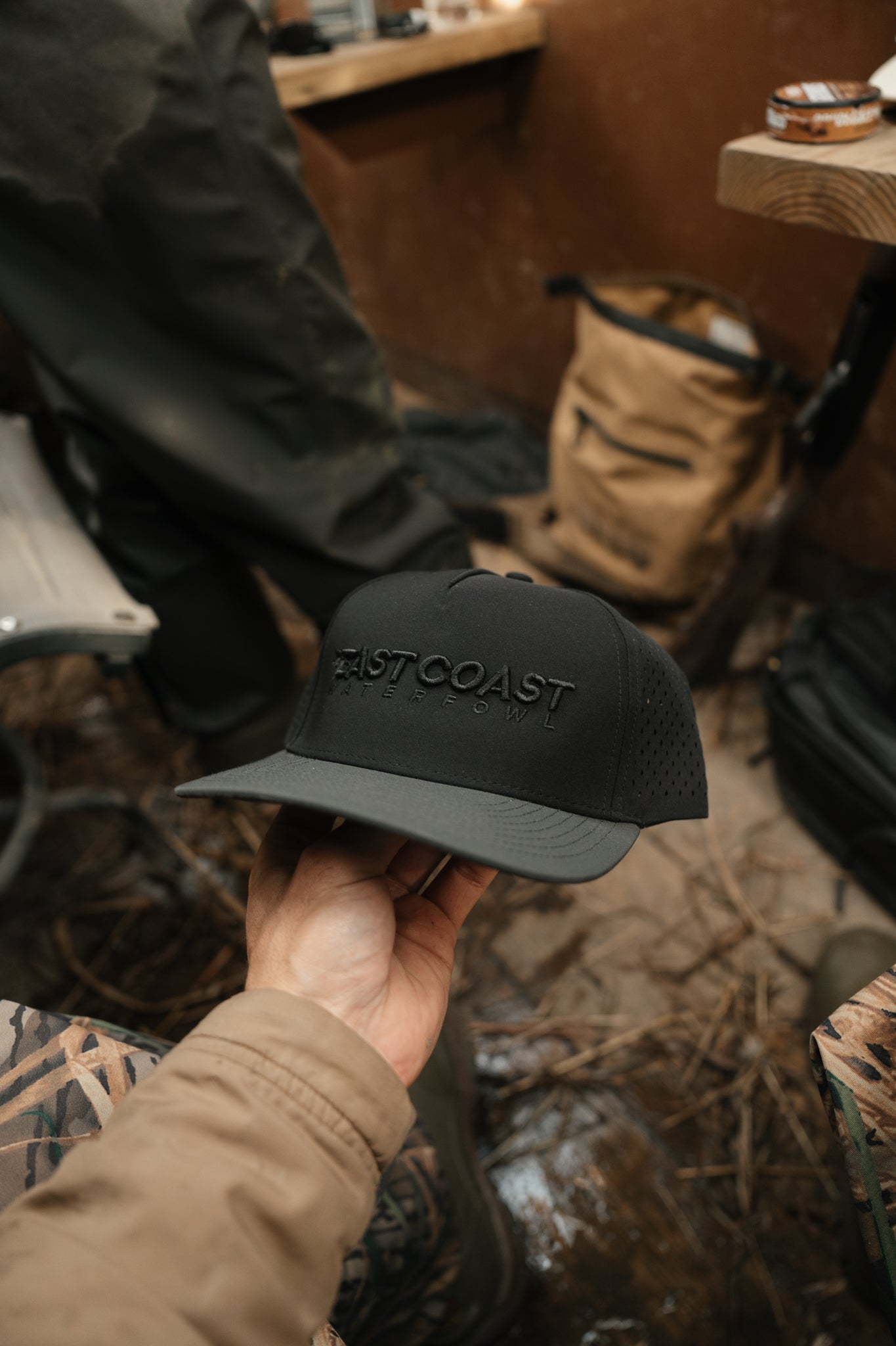 ECW 2.0 Logo Puff Script Hat