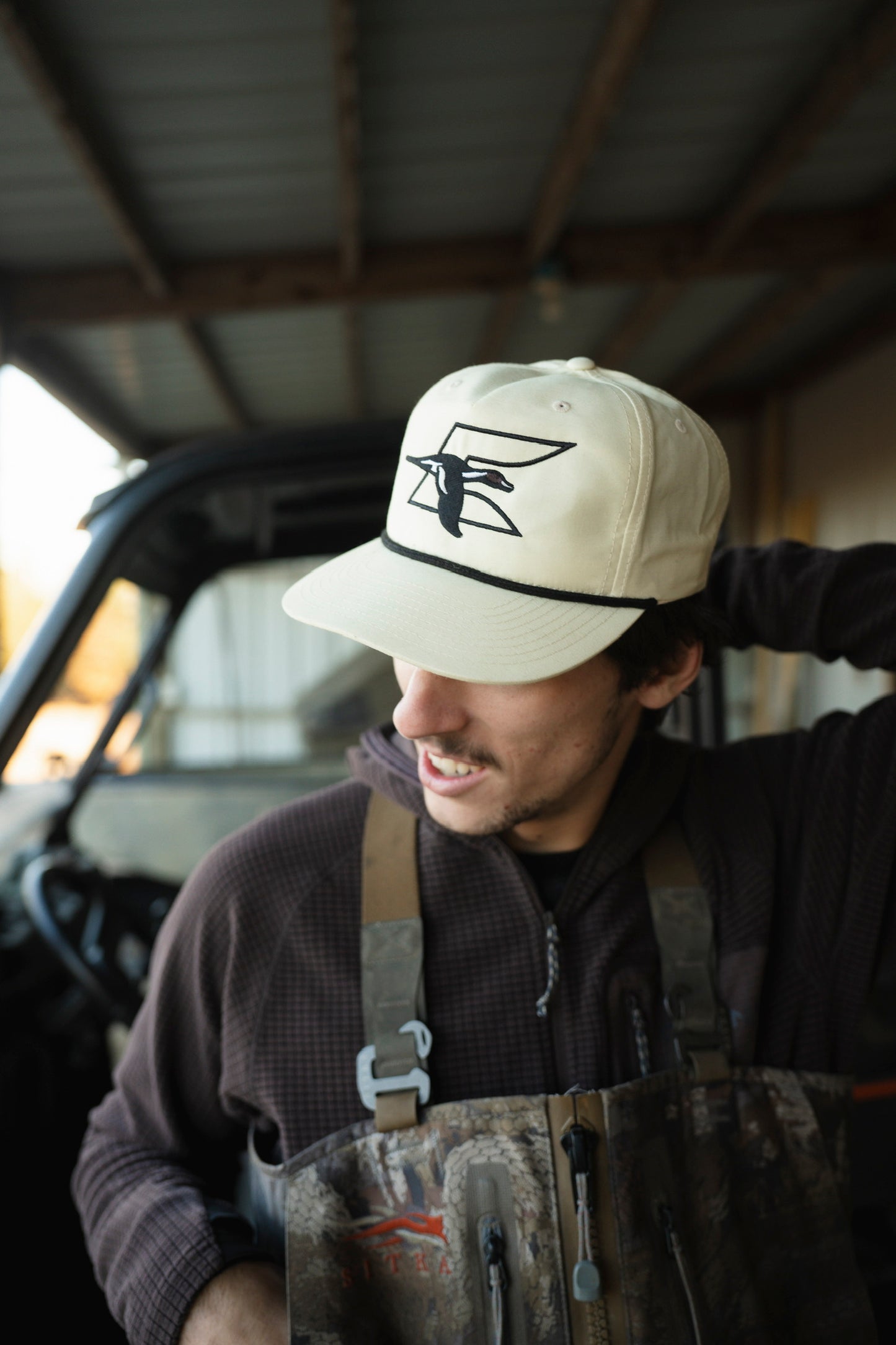 ECW 2.0 Logo Embroidered Outline Pintail E Rope Hat