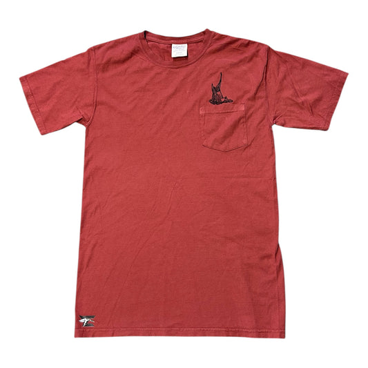 Embroidered Bottoms Up Logo T-Shirt