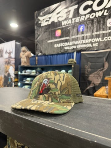 Turkey Head Embroidered Hats