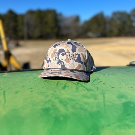 Canyon Duck Camo Embroidered Script