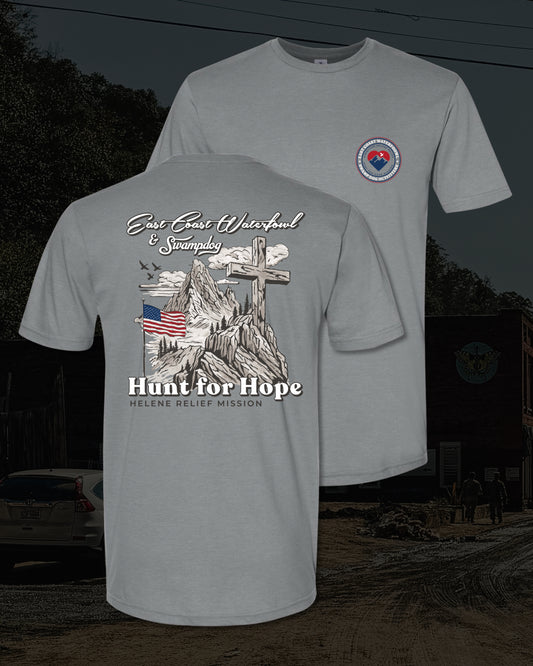 "Hunt For Hope" Hurricane Helene Tee